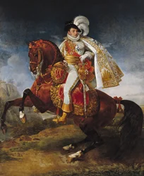 Portret jeździecki Jerome Bonaparte (1784-1860) 1808